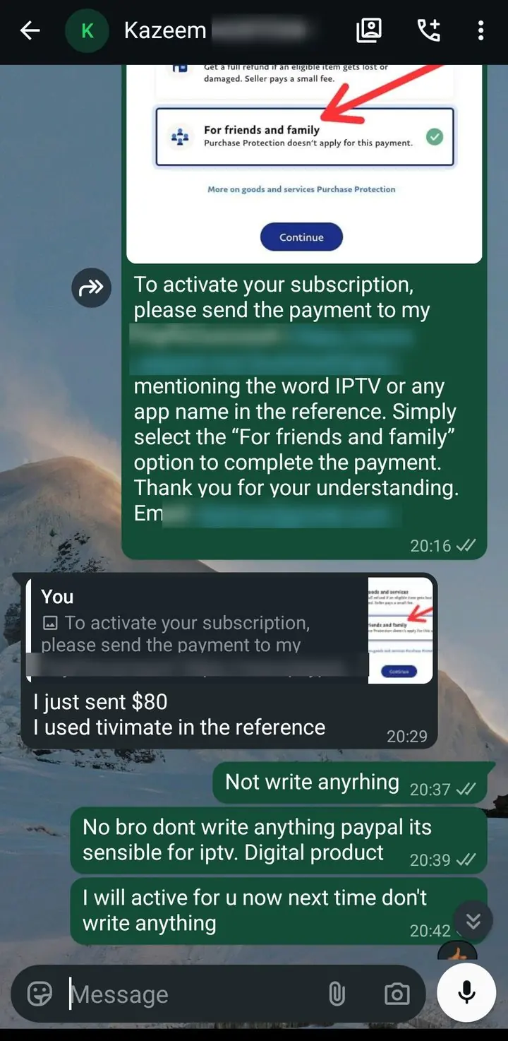 Kundesamtale: support i dialog - personlige oplysninger er skjult